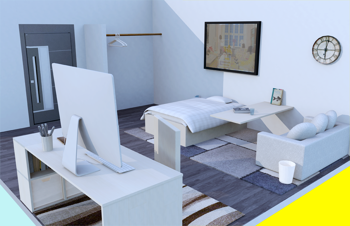 portfolio yihua room interior 3d